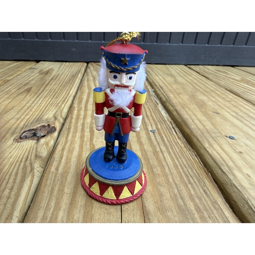 Vintage 1999 The San Francisco Music Box Company Toy Soldier Nutcracker Ornament